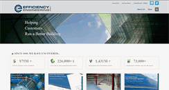 Desktop Screenshot of efficiencyengineering.com